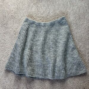 Elegant Gray Women's Skirt